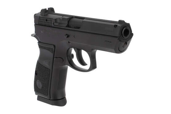 Tristar T100 9mm compact pistol features a 3.9 inch barrel